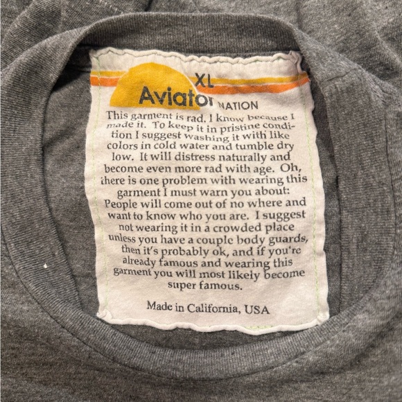 Aviator Nation Limited Edition Hawaii Love Tee. Size XL - Picture 13 of 16